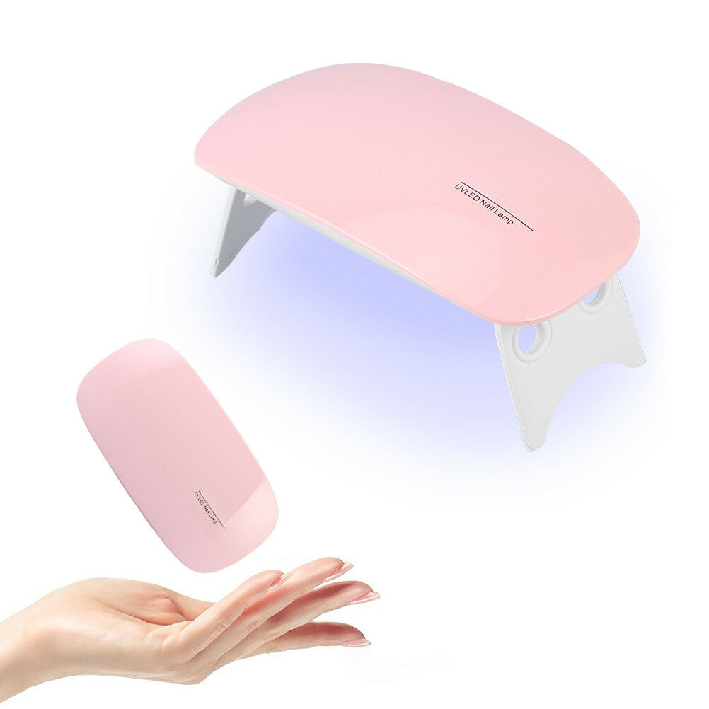 mini UV LED Lamp Portable Nail Dryer USB Cable Gel Nail Polish Dryer smal.l8