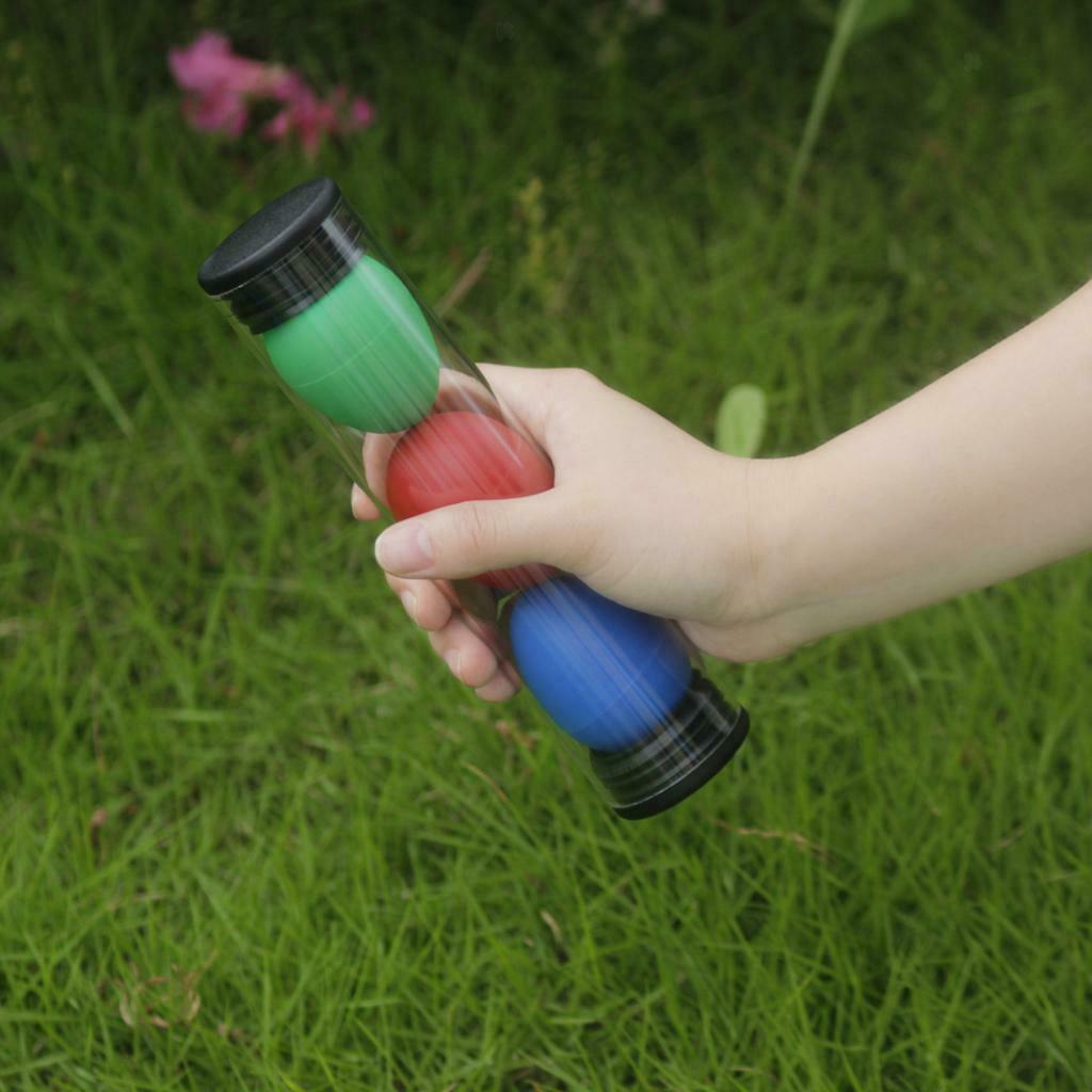 Plastic Percussion Musical Egg Maracas Egg Shakers Random Color