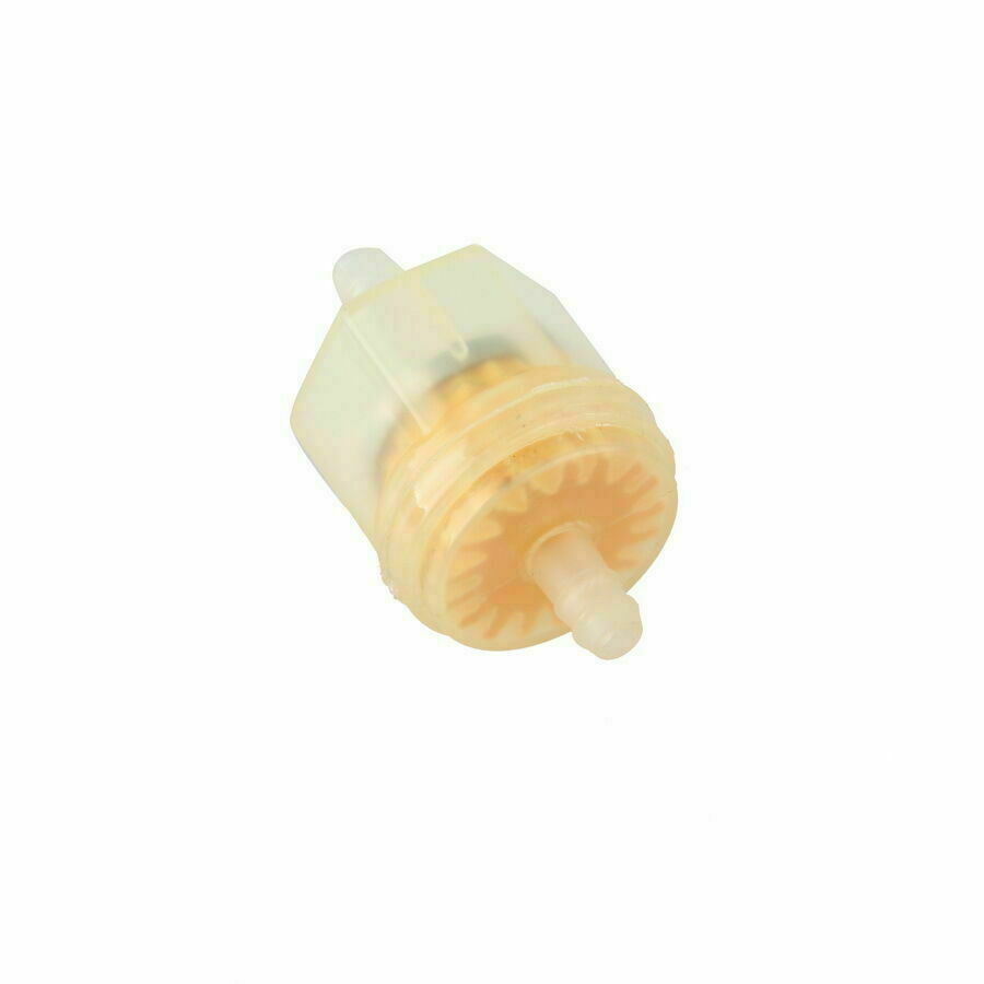 Motorcycle Gasoline Filter Clear Inline Gas Fuel For 1/4'' 6mm Universal Plastic