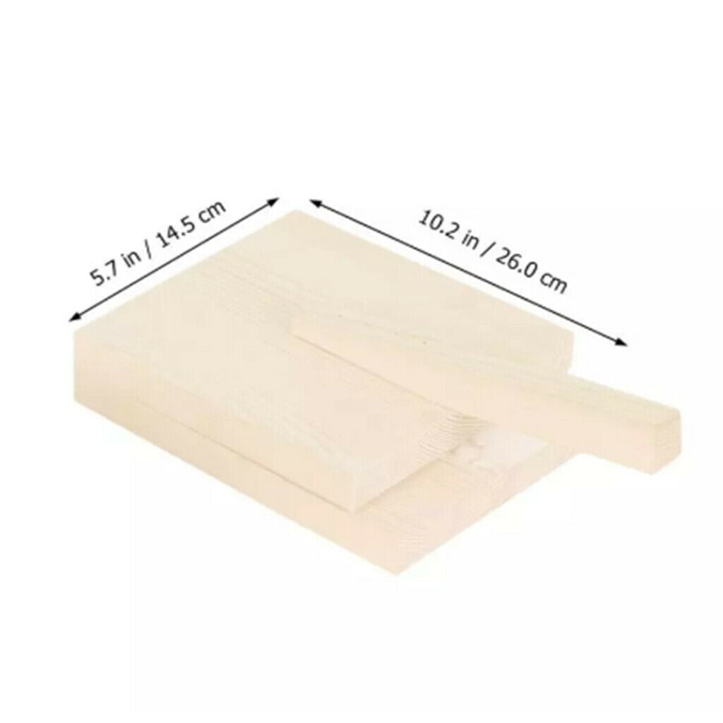 Wooden Dough Press Manual Dumpling Presser Gyoza Maker Baking Pressing Tool