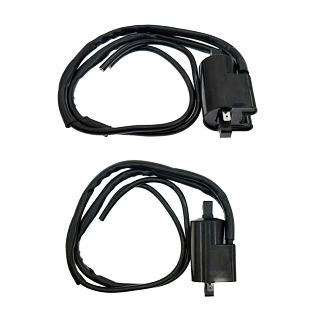 2 Pcs Motorcycle Ignition Coil For for Suzuki Gsf400 Gsf600 Gsf1200 Bla