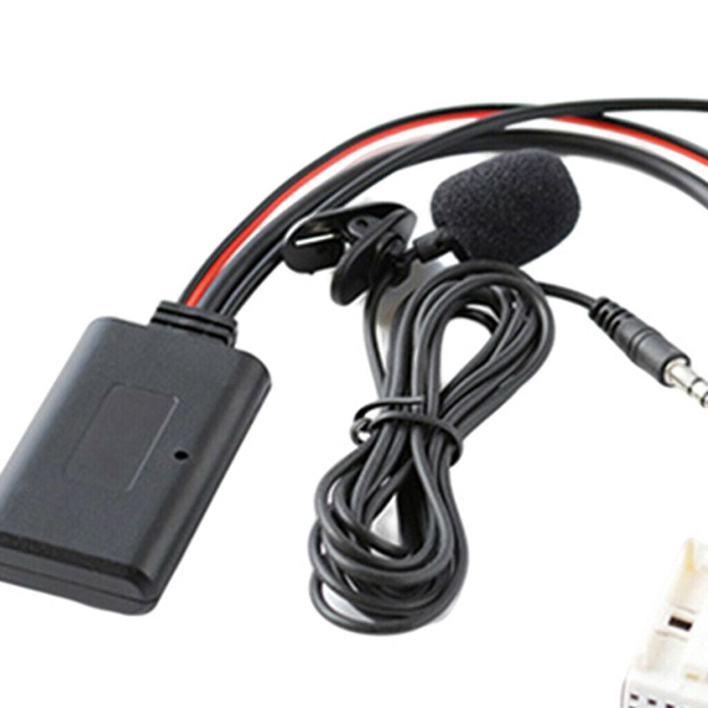 Bluetooth Aux Audio Cable Microphone Adapter Kit for BMW E60 E63 E70 E90