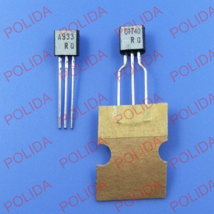 5pairs OR 10PCS Transistor ROHM TO-92 2SA933/2SC1740 A933/C1740