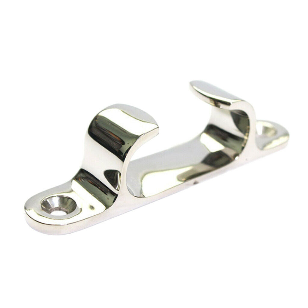 Stainless Steel 5 Inch 125mm Boat Cleat Line Straight Bow Chock for Boats Marine