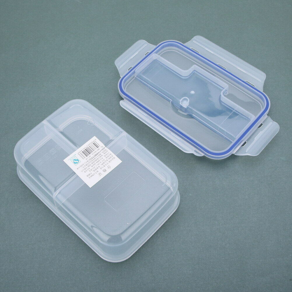 Outdoor Portable Microwave Lunch Box with Soup Bowl Chopsticks Spoon Food @