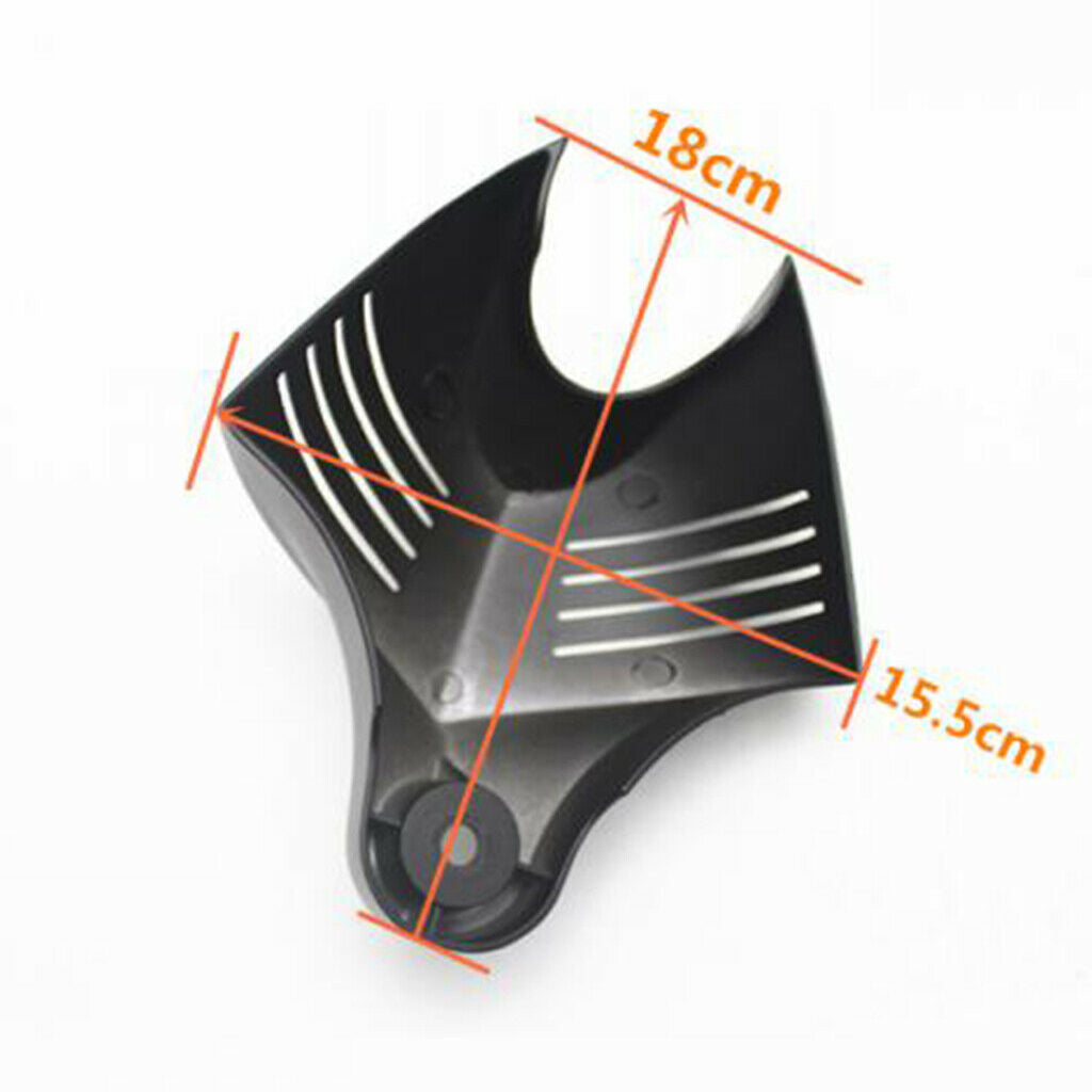 Horn Cover Black for  Twin V Rod Cowbell 1992-2012 Motorcycle Cover Spare Part