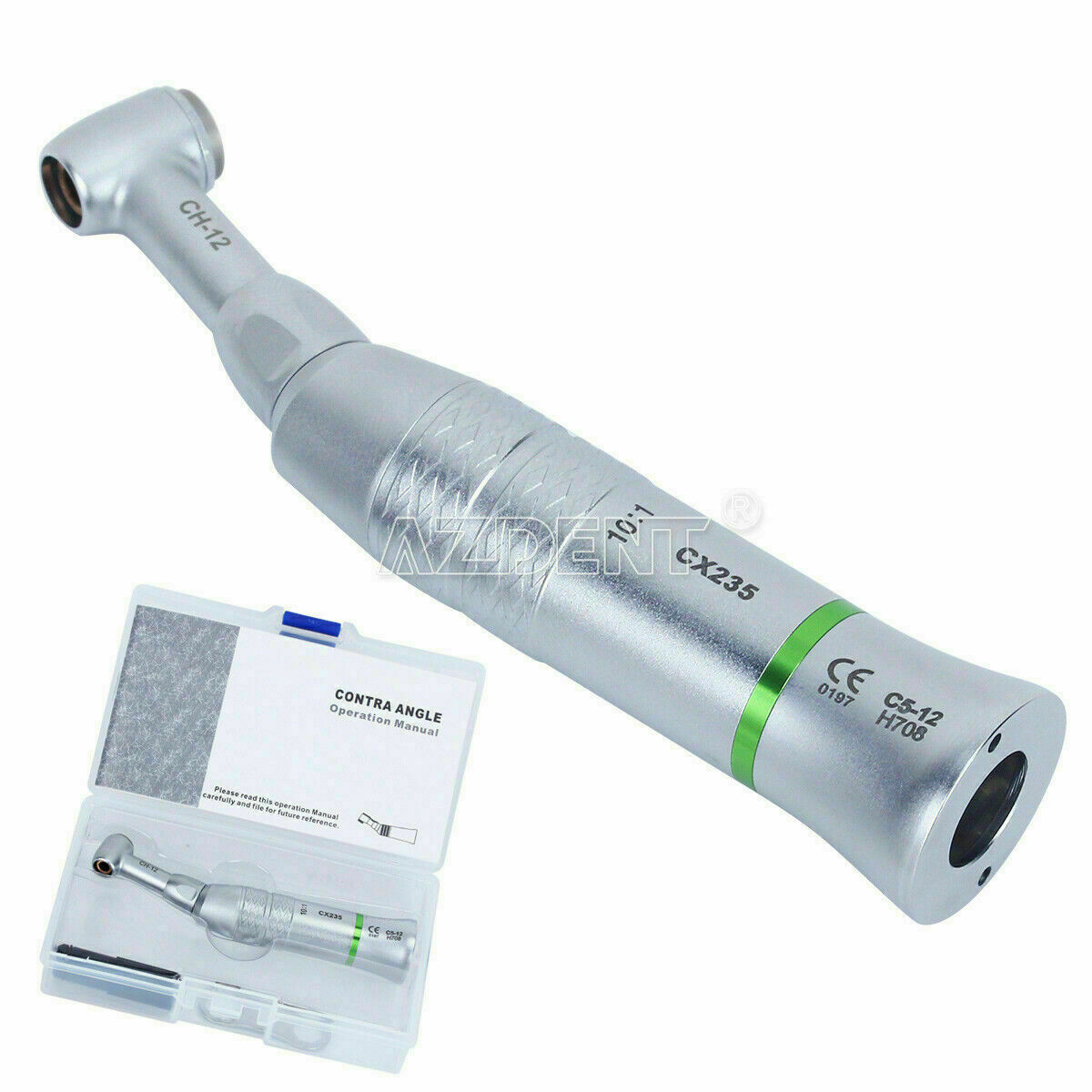 Dental 10:1 Reduce Contra Angle 90º reciprocating Rotate Endo Treatmen Handpiece