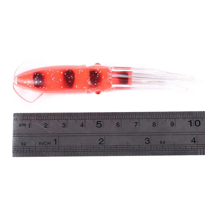 6pcs/lot Squid Jigs Silicone Fishing Lure Soft Bait Octopus Fishing Ta3C.l8