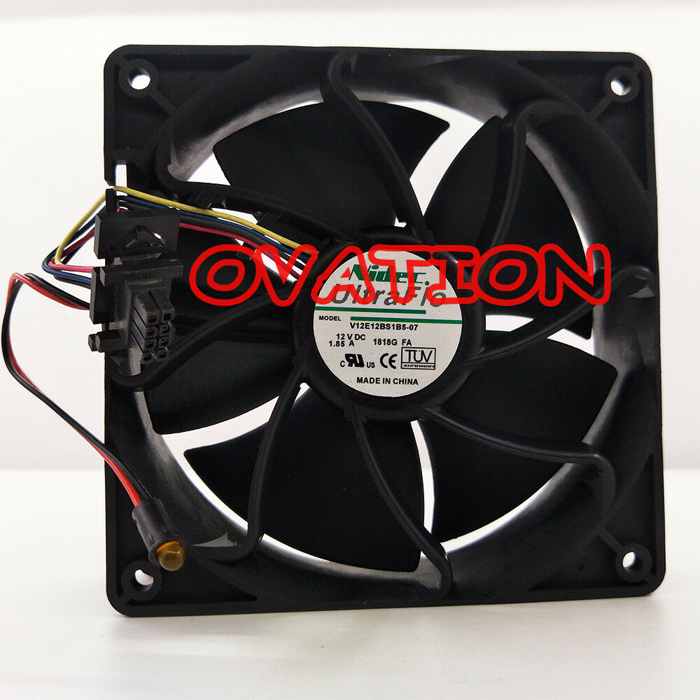 For Nidec V12E12BS1B5-07 Fan 120*120*38mm 1.85A 12V 4Pin