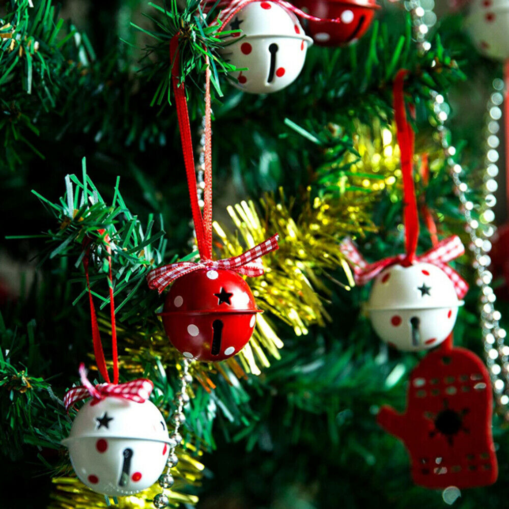 Christmas Decor Bells Christmas Tree Decor Window Door Party Hanging Ornaments