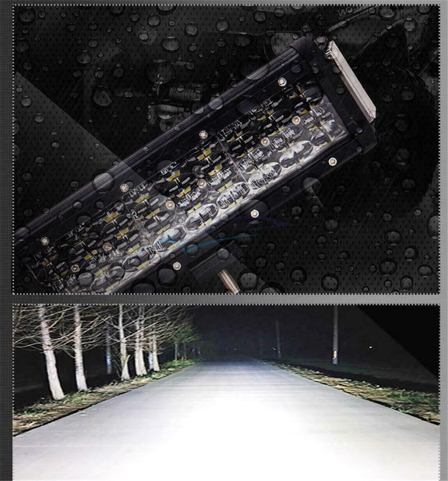 1Piece 9D Side LED Spotlight Signal Light Bar For Car 4x4 Truck Off-Road Vehicle