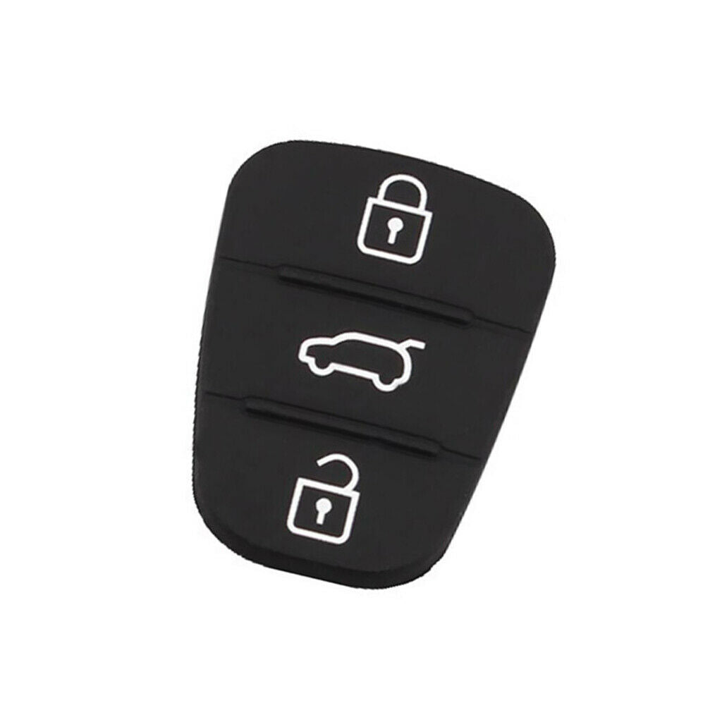 Replacement Car 3 Button Key Shell Case