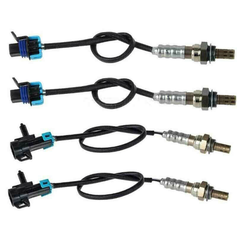 4pcs New Oxygen O2 Sensor Up+Downstream Fit 02-03 Chevrolet Trailblazer