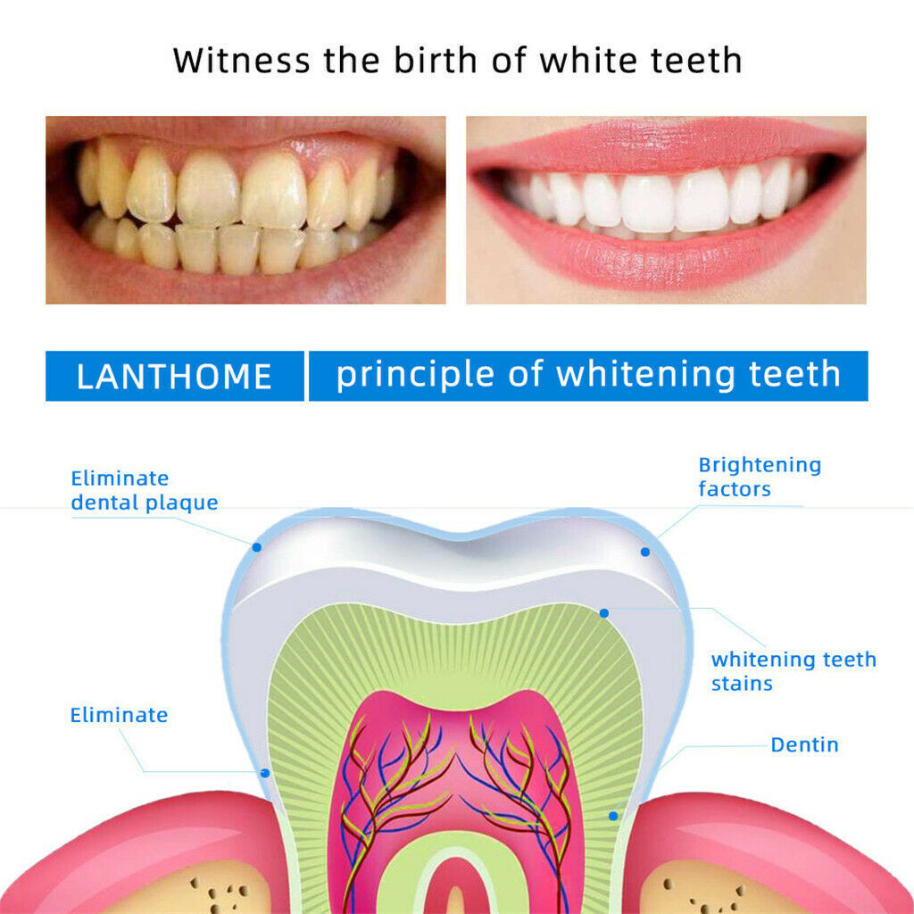 Tooth Cleaning Whitening Pen Painless Tooth Stains Plaque Cleaner Remover