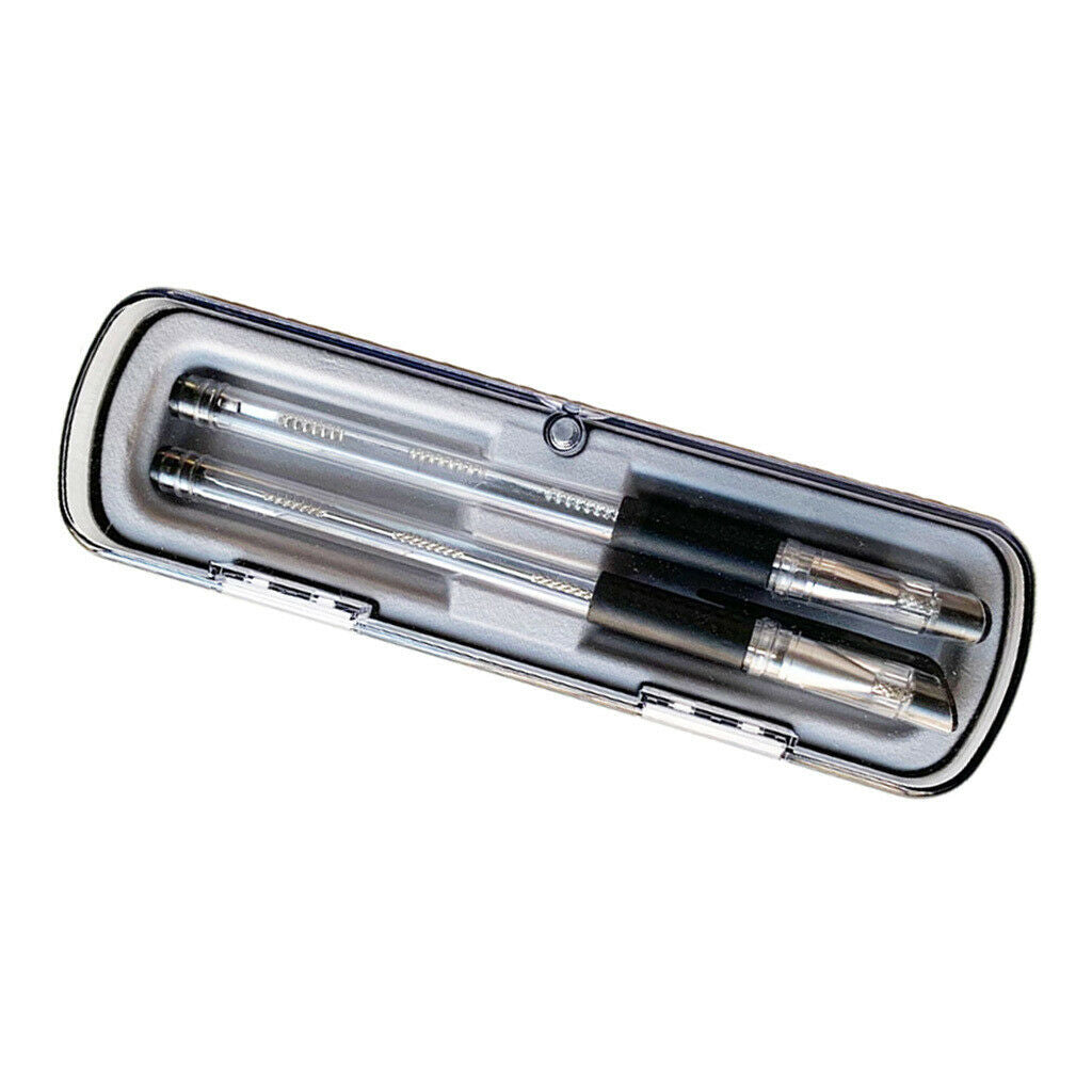 2pc Cigar Needle Drilled Portable Dredge Tool Lightweight Gift for Friends