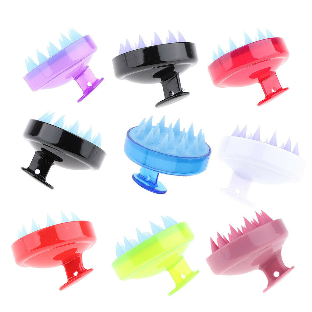 3Pcs Silicone Scalp Massage Shower Brush for Men Women Kids Relax The Head