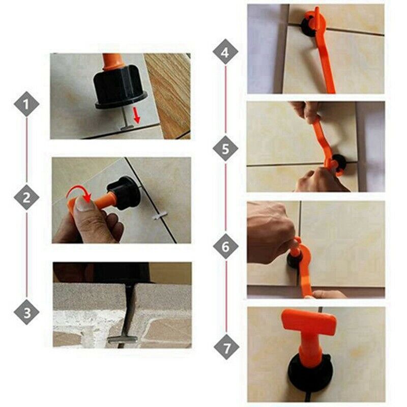 702Pcs T-Type Level Wedges Tile Sps for Floo Wall Tile Carrelage Leveling SystS8
