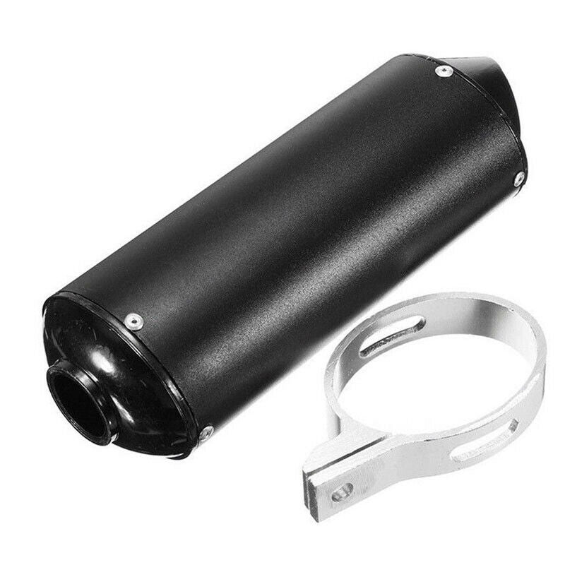1x 38mm Motorcycle Pipe Silencer Exhaust Muffler For 125/150/160cc Dirt Bike ATV