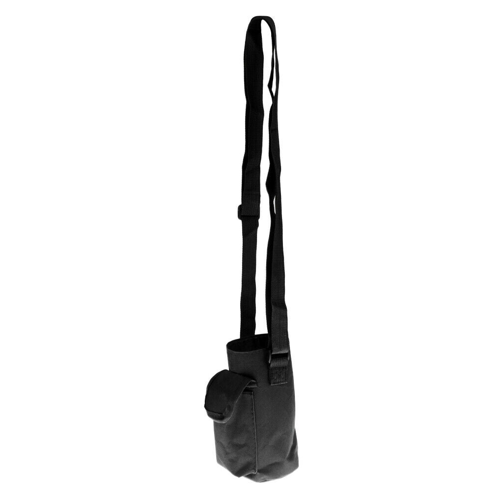 Waterproof Sport Water Bottle Holder Carrier Pouch Sleeve with Poet Bla