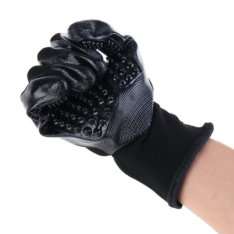 Pet Glove Cat Grooming Glove Cat Hair Deshedding Brush Gloves Dog Comb Fo.l8