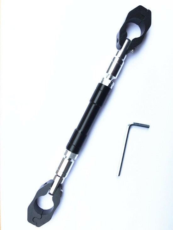 Black Sport 7/8" Handlebar Adjustable Cross Balance Bar Strengthen Lever 996 998