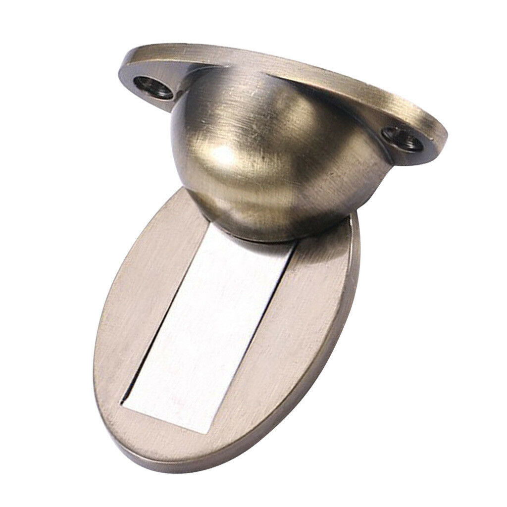 Magnetic Doorstop Doorstopper Door Stopper Catcher Holder Brushed Bronze