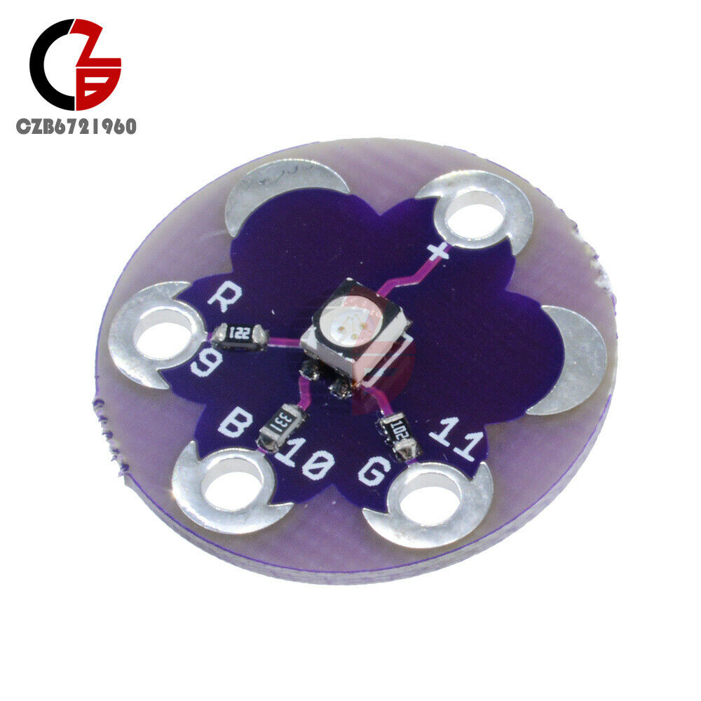 5PCS New LilyPad Tri-Color LED RGB For arduino