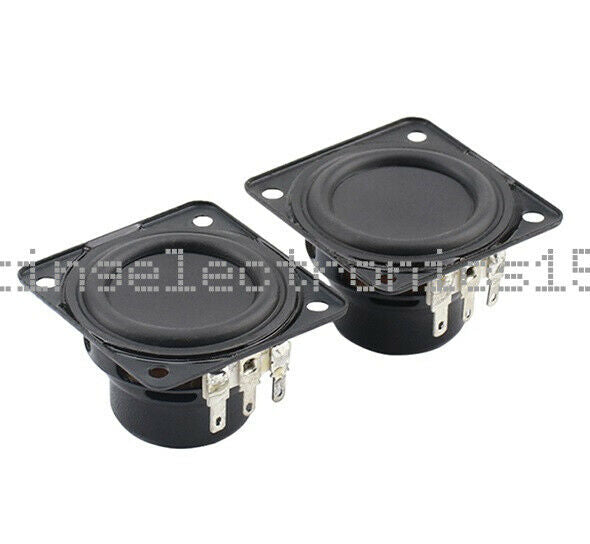 2PCS 1.75 inch 4Ohm 6W Neodymium Full Range Portable Bluetooth Speaker