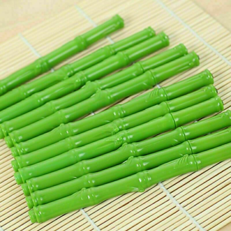 Vogue 2Pcs Bamboo Ballpoint Pen Office Accessories Pens Cute Student Pen School