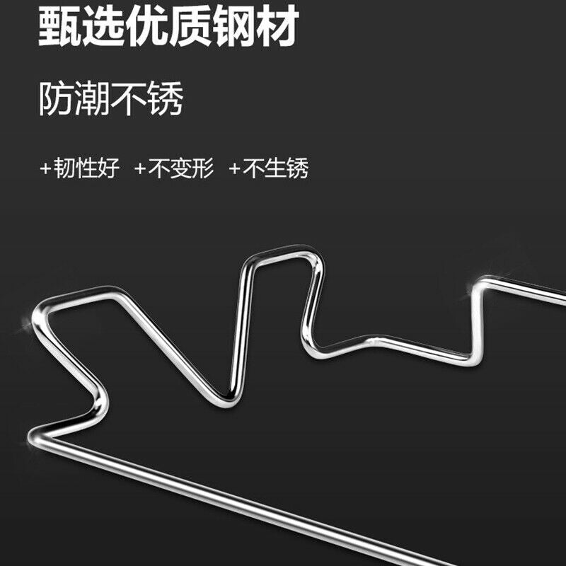 Stainless Steel Door Garbage Trash Bag Towel Hanging Holder Rack Storage LPB TL