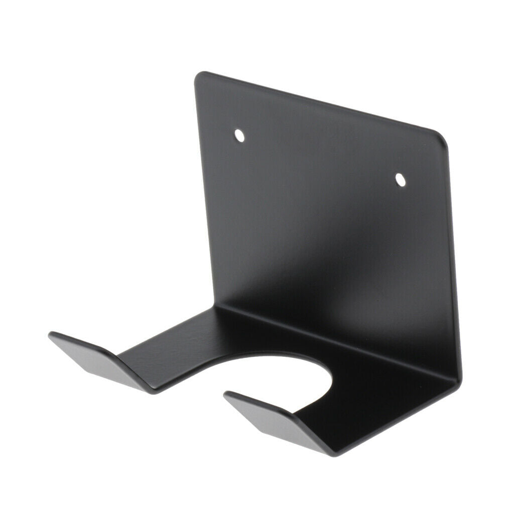 Home Hair Dryer Stand Rack Hair Blower Holder w/ Plug Hook without Hook