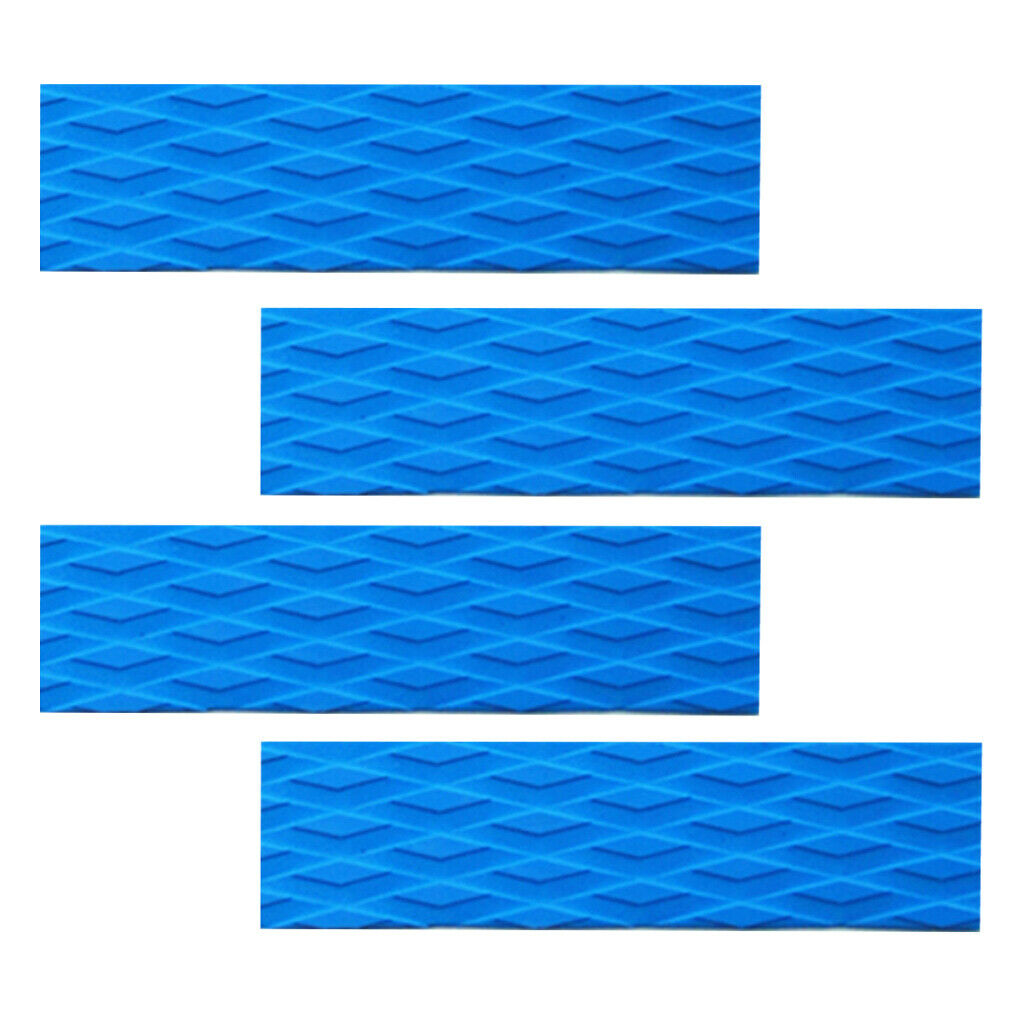 8pcs Anti-Skid Skimboard Traction Pad Surfing Paddle Shortboard Bar Grip Mat