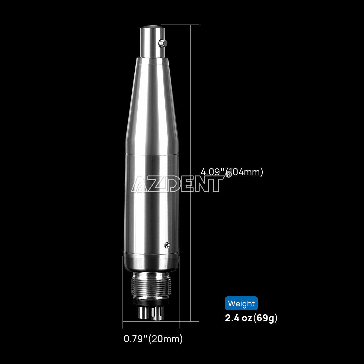 Dental Hygiene Prophy Low Speed Handpiece Integrity Air Motor 4 Holes
