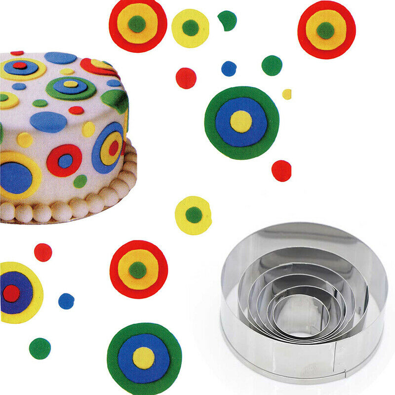 Stainless Steel Round Cutting Mold Pottery Ceramic Polymer Clay Tools Cut.l8