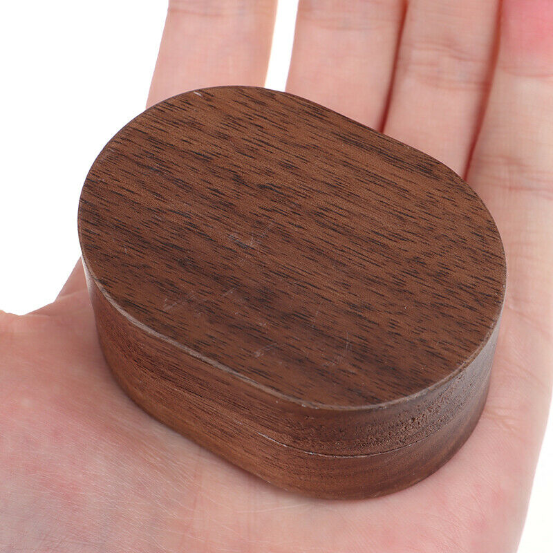 Wood jewelry Ring Box Rustic Wedding Ring Holder Collection Display Gift .l8