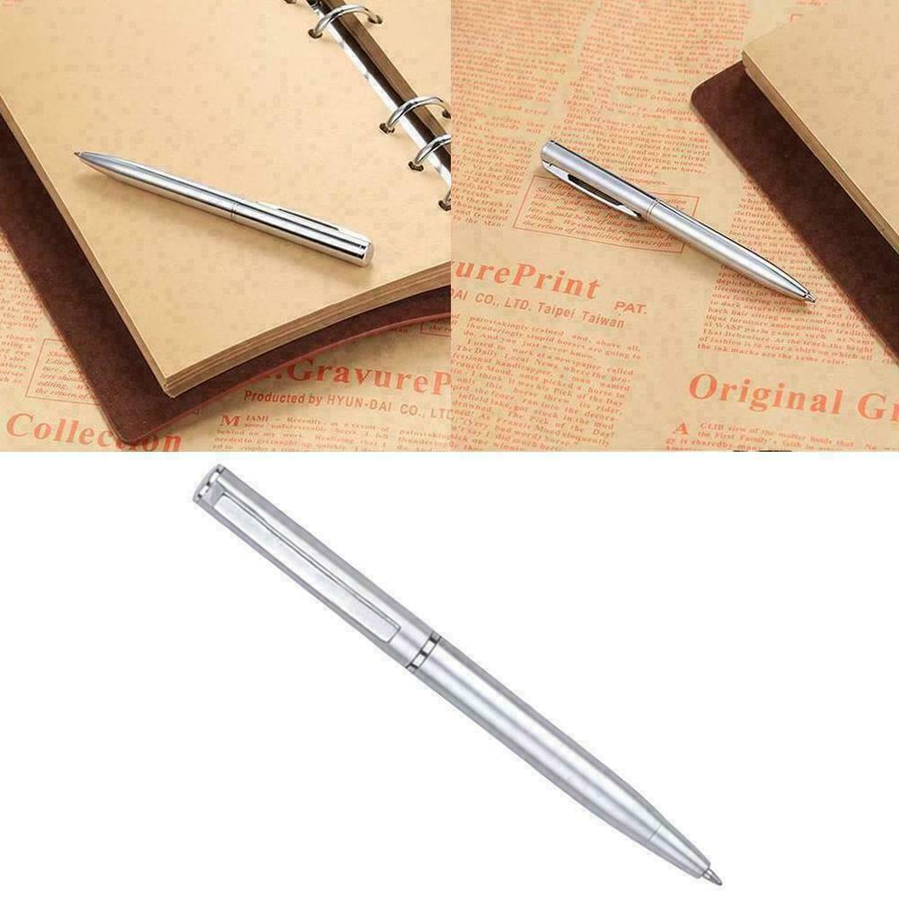 HOT Pocket-size Ballpoint Pen Metal Rotating Small Portable Oil Blue Cute Pen US