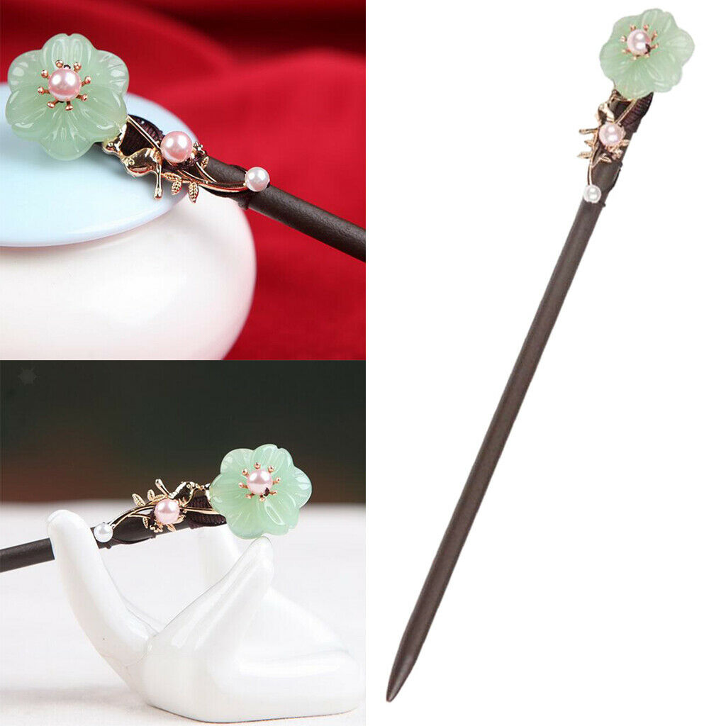Hair Pins Natural Wood Hair Pin Elegant for Long Hair Party Gifts for Girl