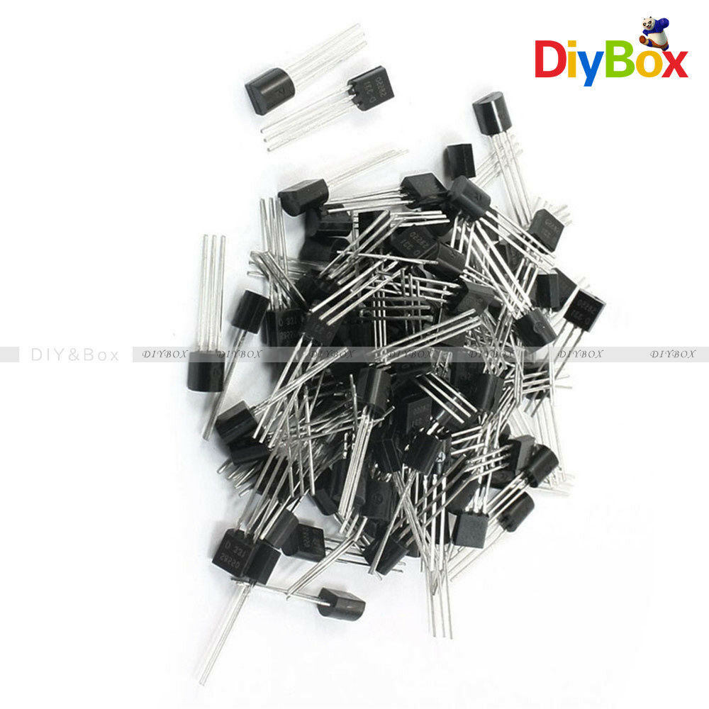 50PCS S8550 S8550D TO92 TRANSISTOR PNP 25V 1.5A TO-92