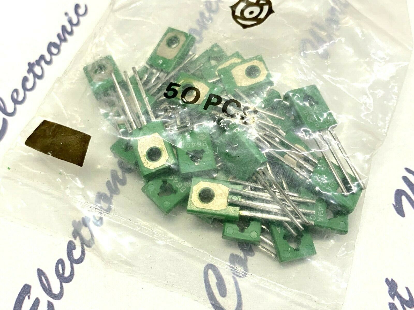 2pcs - HITACHI 2SB649A / B649A PNP 20W 160V 1.5A TO126 Transistor - NOS