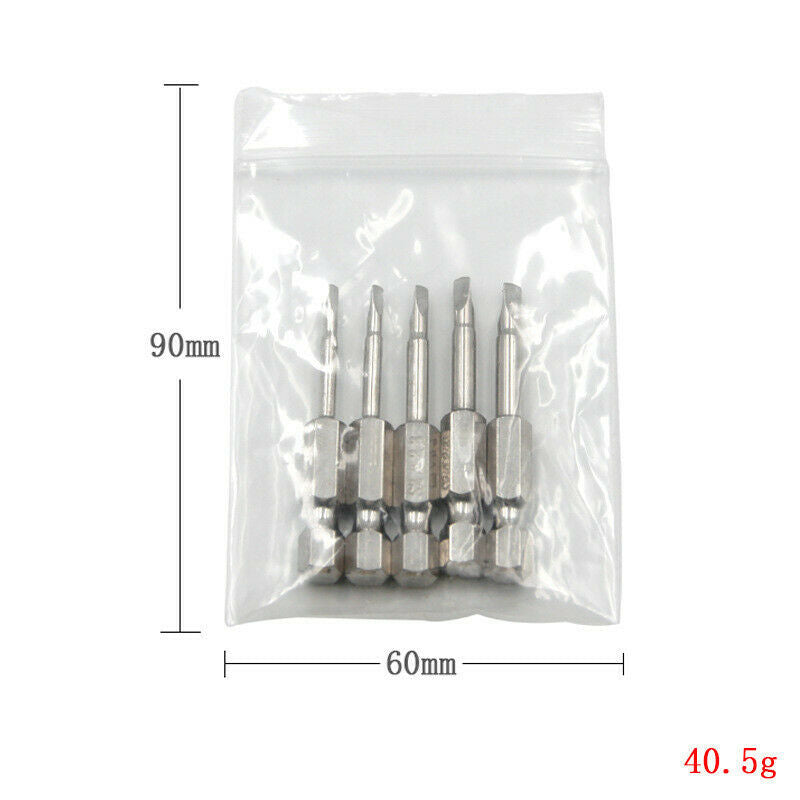 5Pcs Magnetic Triangle Bit Set S2 Material Electric Bit Electric Screwdriver Bit