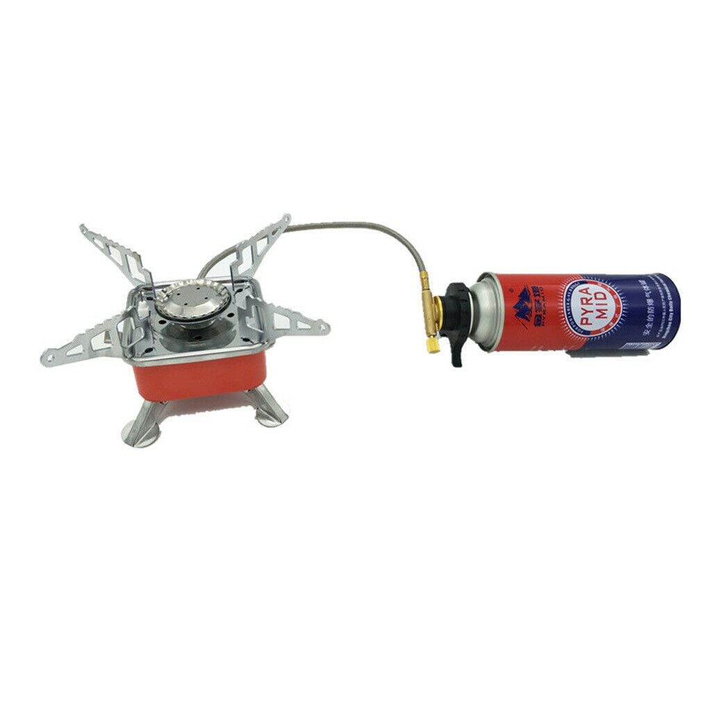 Camping Stove Round Self-seal Conversion Head Long Gas Cylinder Adapter