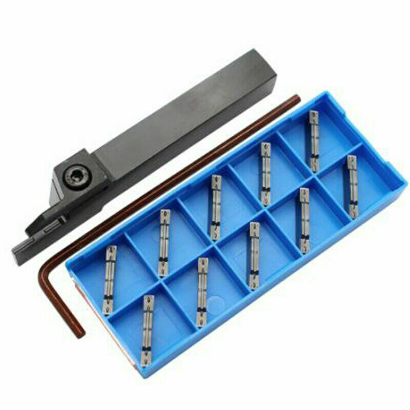 MGMN250-G insert +MGEHR1616-2.5 External Grooving Tool Turning Holder + L Wrench
