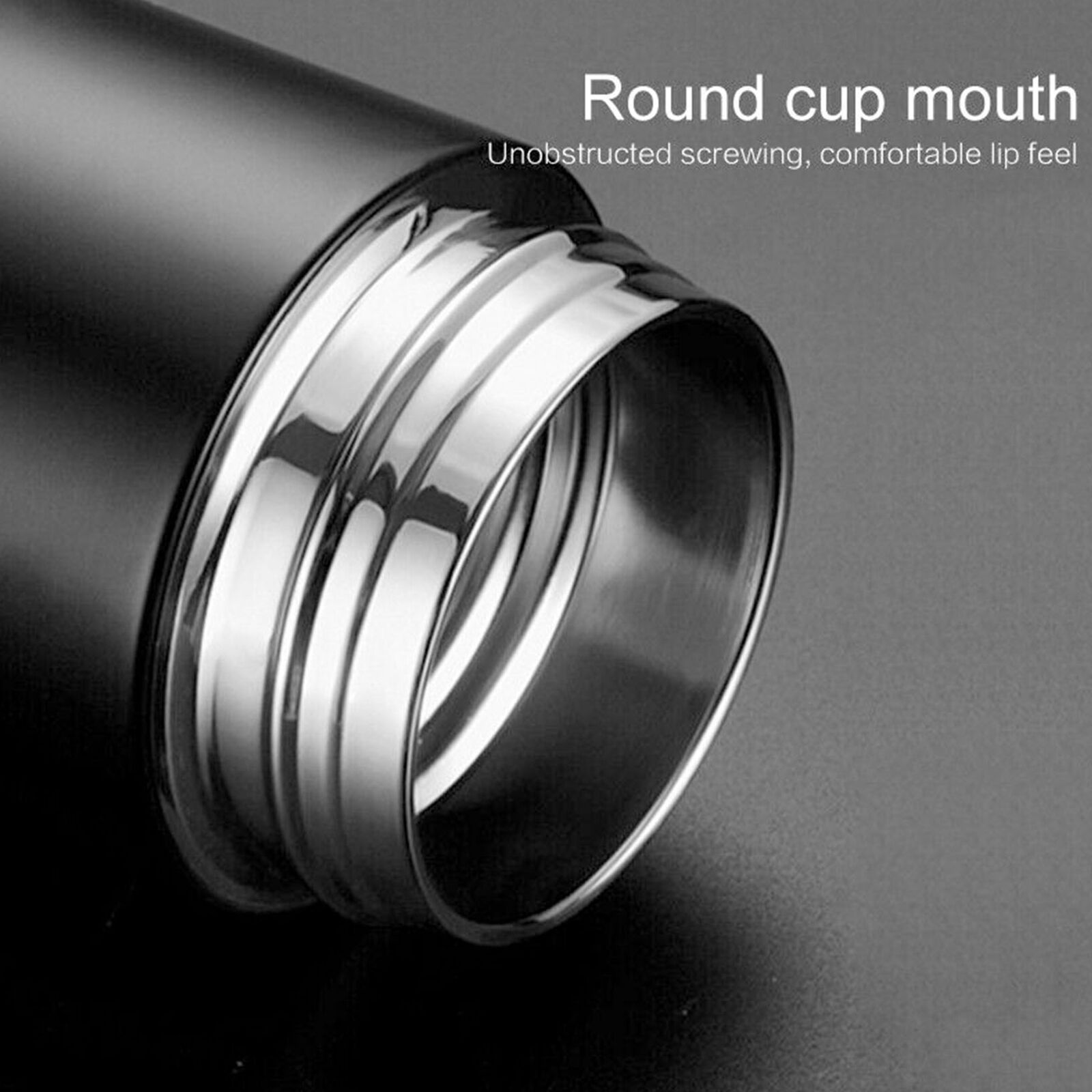 Insulated Travel Coffee Mug Cup Thermal Stainless Steel Flask Vacuum Thermos
