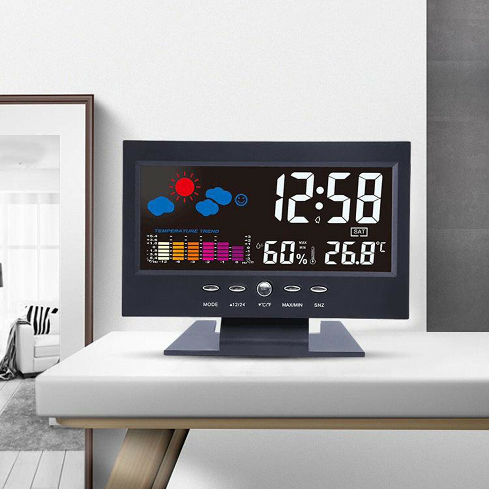 Outdoor Sensor Hygrometer with Weather Forecast Temperature Humidity Monitor