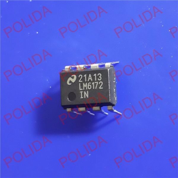 10PCS OP AMP IC NSC DIP-8 LM6172IN LM6172IN/NOPB