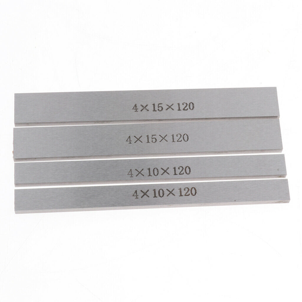 6 Pairs 12 Pieces Precision Parallel Block Milling Pads Set, High Velocity Steel