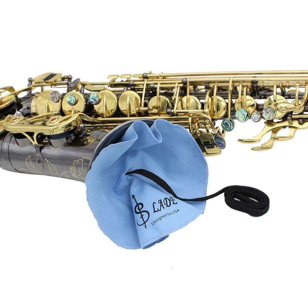 10pcs Saxophone Cleaning Care Set Belt Cork Grease Cushion for Sax Accs