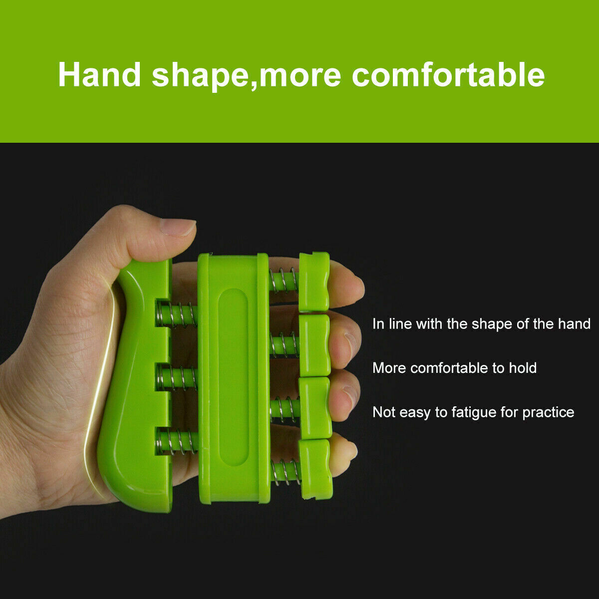 Hand Finger Exerciser Grip Strengthener for Guitar Sax Violin Piano Trainer