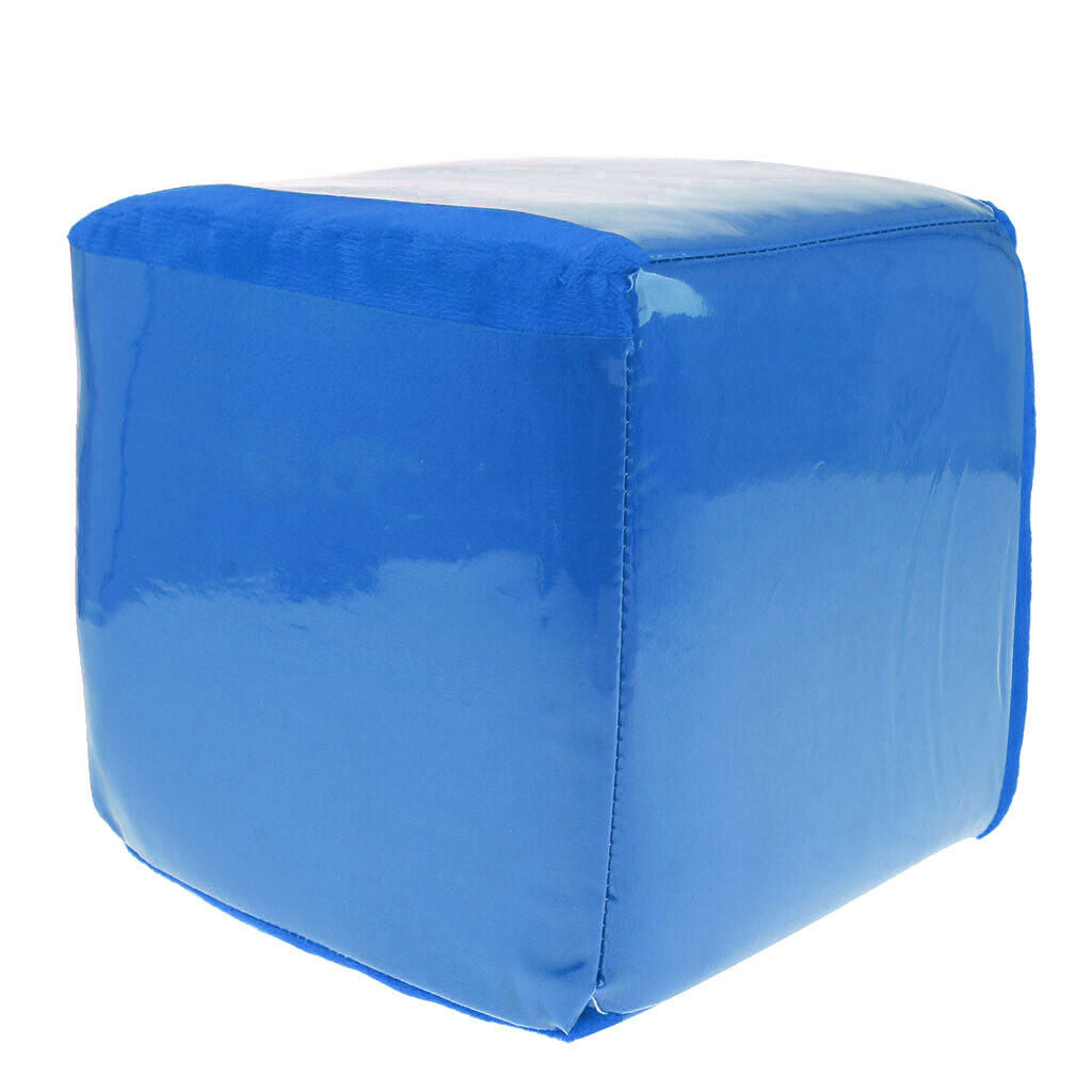 2pcs Large Plush Stuffed Dice Cubic Pillow Cushion For Kids Party Toys 20cm