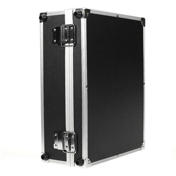 Tattoo Machine Tube Storage Case Organizer with Clasp for Equipment Black